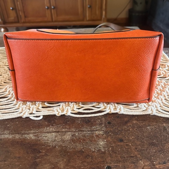 NWOT Burnt Orange Tote - Picture 3 of 7